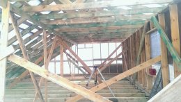 Кровельные работы (мансарда)