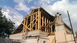 Кровельные работы (мансарда)