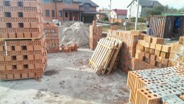 Кирпичная кладка дома (Царское село)