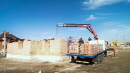 Кирпичная кладка дома