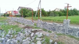 Кладка камня (бута)