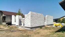 Кладка газобетона (Золотые Ключи)