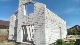 Кладка газобетона