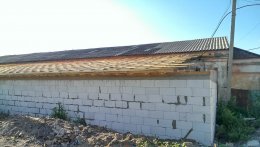 Строительство склада из газобетона