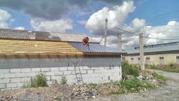 Строительство склада из газобетона