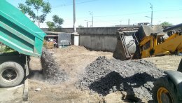 Строительство парковки