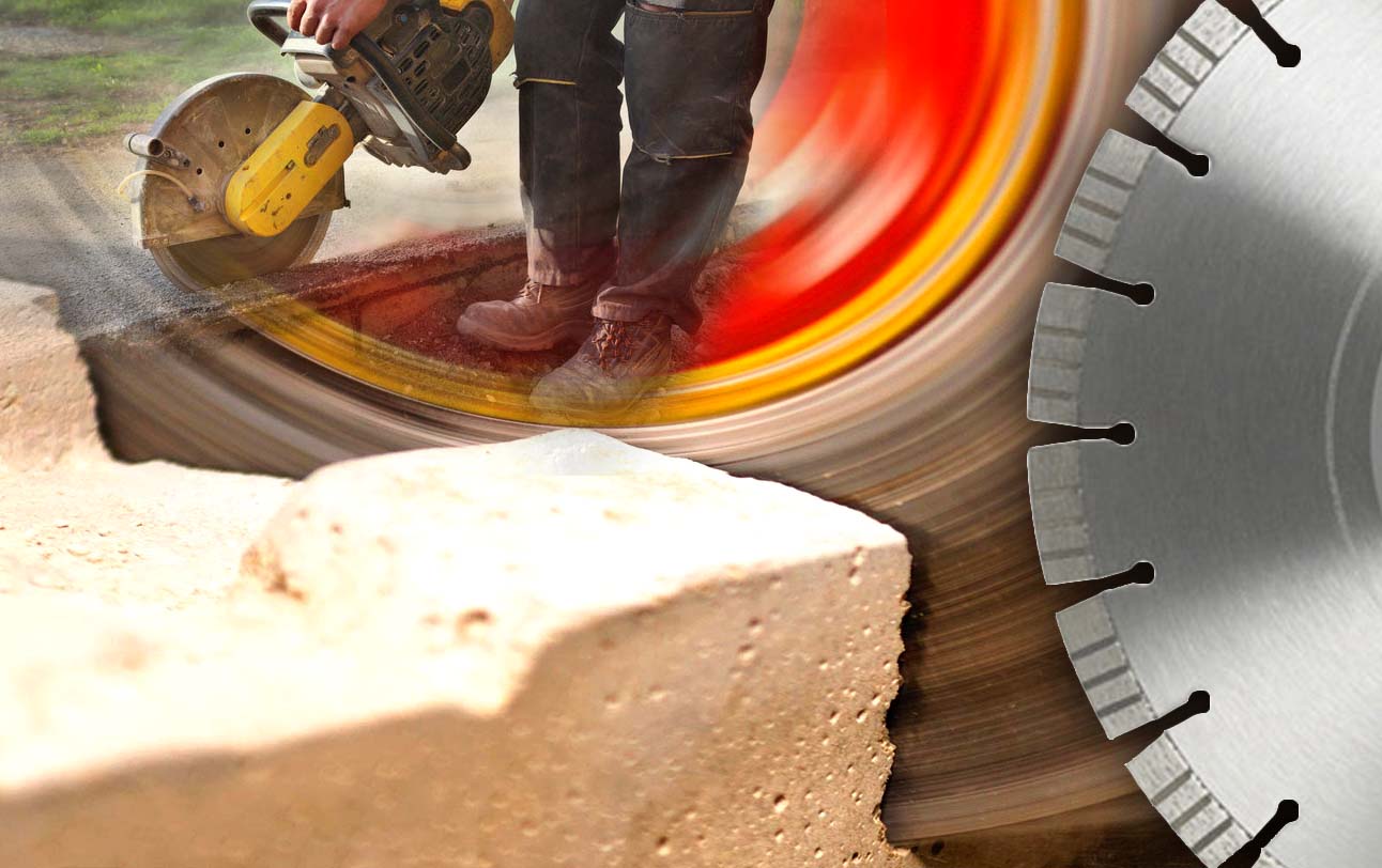 Вам нужно воспользоваться технологией алмазной резки?