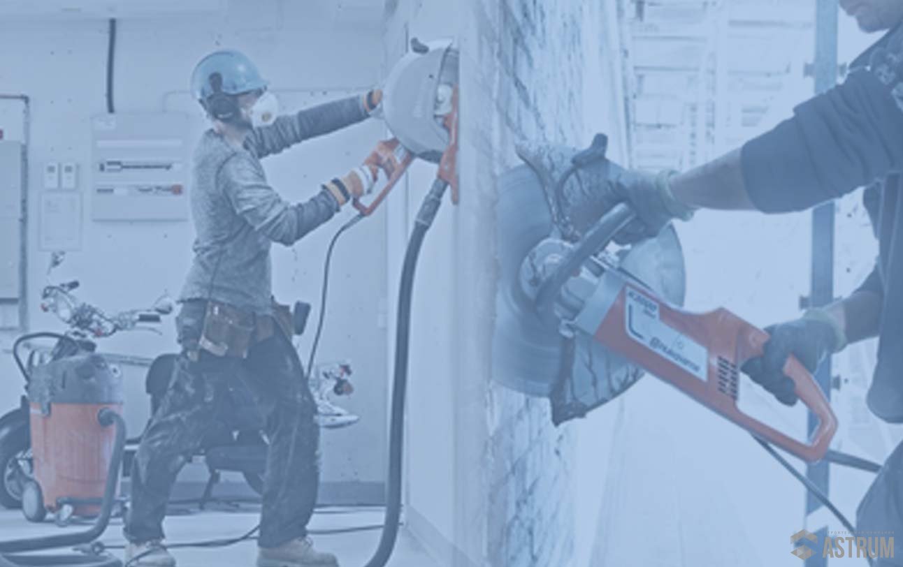 Алмазная резка стен или почему сделать перепланировку стало проще