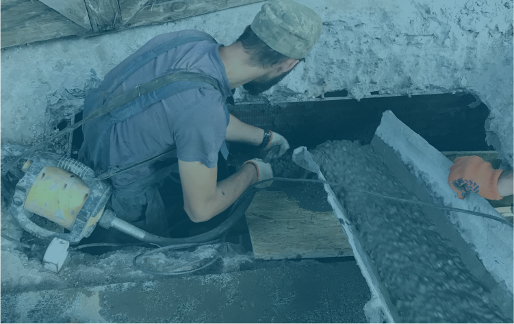 Бетонные работы в Днепре - качество по доступным ценам!