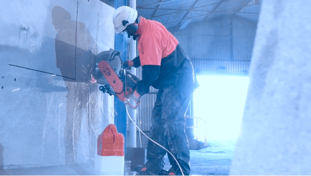 резка бетона швонорезчиком