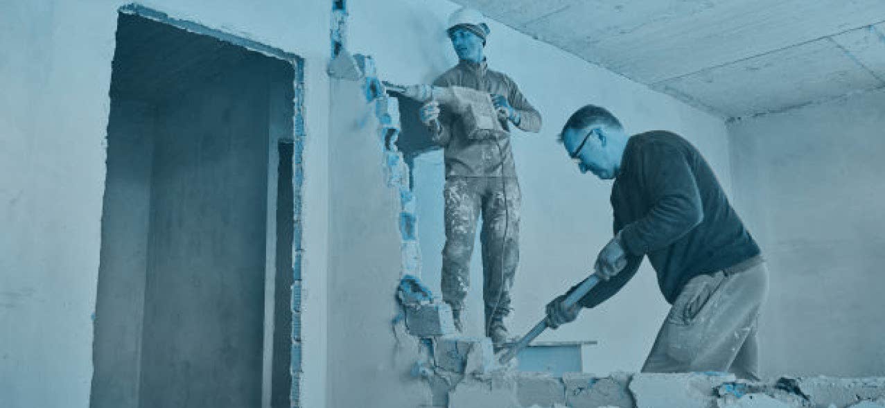 Демонтаж дверей