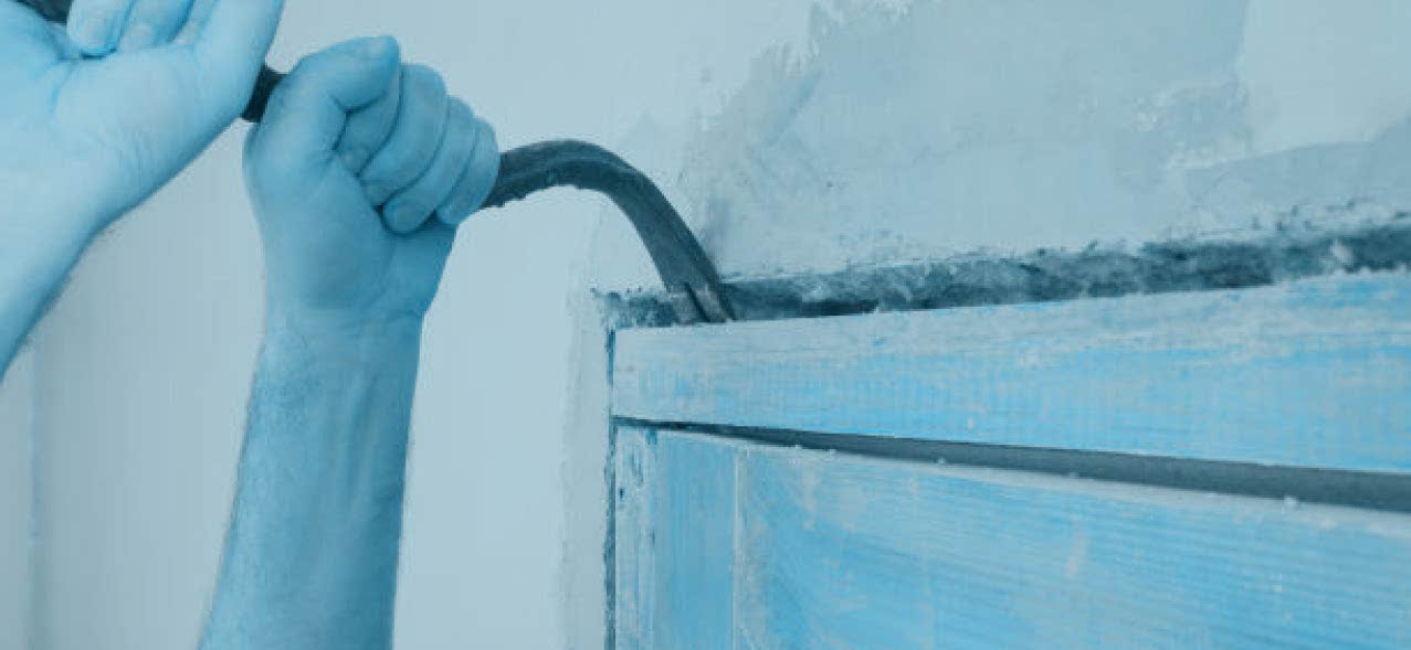 Демонтаж дверей